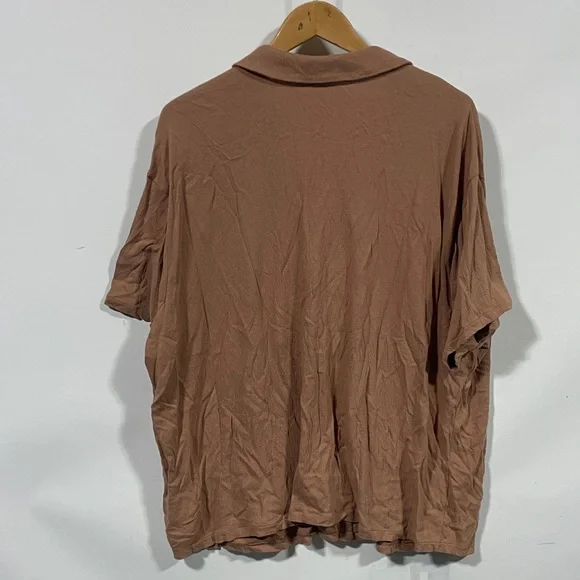 Madewell women’s Brown Casual button down shirt - Picture 3 of 4